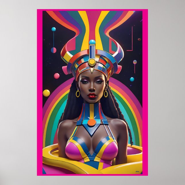 Hennes glamor frigav dem poster (Framsidan)