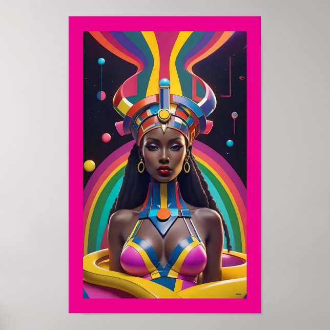 Hennes glamor frigav dem poster (Framsidan)