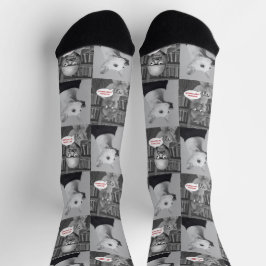 Hennes, hans, Ivory Crazy Crew Socks