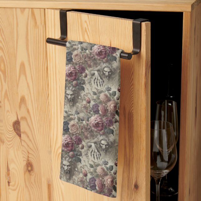Hennes Har Klo - Gothic Victorian Kökshandduk (Thirds Fold)