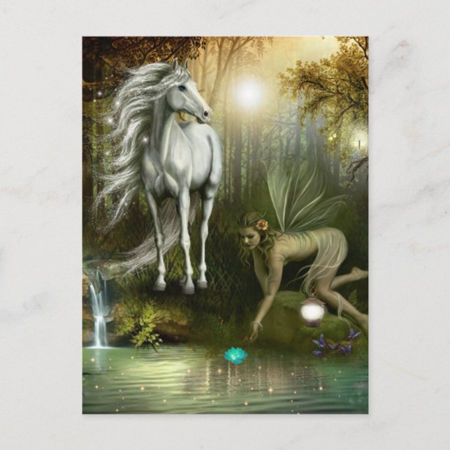 Hennes hemliga Ställe Vykort (Framsida)