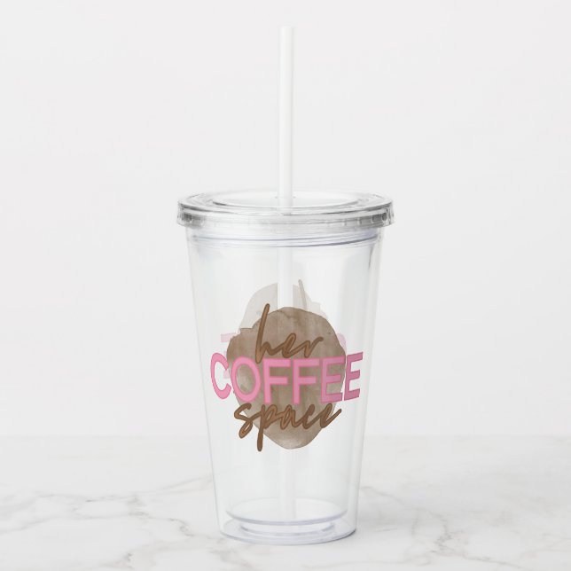 Hennes kaffeställe take away mugg (Framsida)