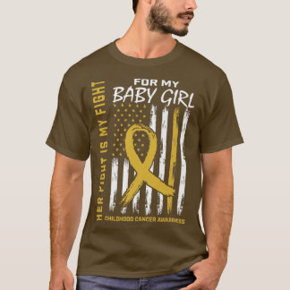 Hennes kamp är min barndom i Flicka under striden T Shirt