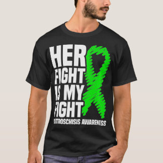 Hennes kamp är min "Fight Gastroschisis Awareness T Shirt