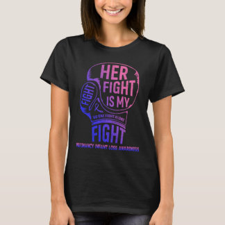 Hennes kamp är min Gravid, spädbarnsförlust T Shirt