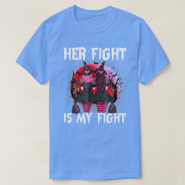 Hennes kamp är min höstskamp - brast C T Shirt (Design framsida)