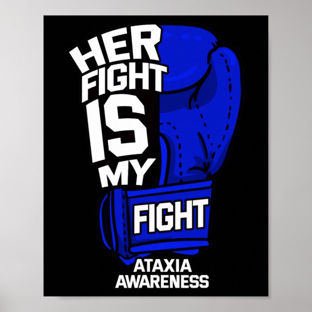 Hennes kamp är min kamp Ataxi Rörelsestörning Krig Poster (Framsidan)