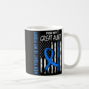 Hennes kamp är min kamp Diabetes Awareness Shirt Kaffemugg