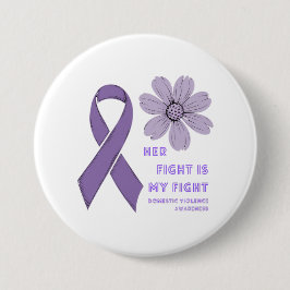 Hennes kamp är min kamp - Domestic Violence Awaren Knapp