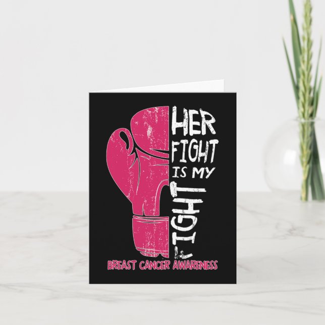 Hennes kamp är min kamp för att bota brösthandskar kort (Framsida)