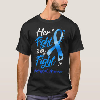 Hennes kamp är min kamp Huntingtons medvetandehöja T Shirt