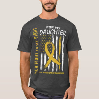 Hennes kamp är min kamp mot barncancer Fl T Shirt