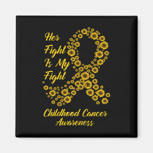 Hennes kamp är min kamp mot barncancer magnet
