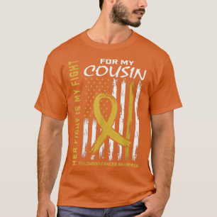 Hennes kamp är min kamp mot barncancer t shirt