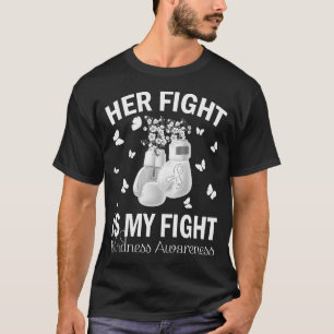 Hennes kamp är min kamp mot BLINDNESS AWARENESS Bo T Shirt