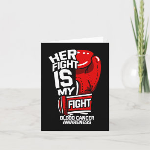 Hennes kamp är min kamp mot blodcancer, vätskeansa kort