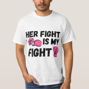Hennes kamp är min kamp mot brösthandskarna bröstc t shirt