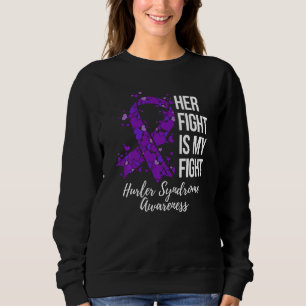 Hennes kamp är min kamp mot Hurler Syndrome Awaren T Shirt