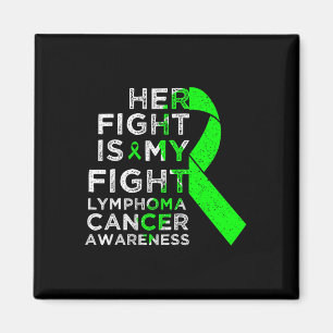 Hennes kamp är min kamp mot lymfom Blood Cancer Aw Magnet
