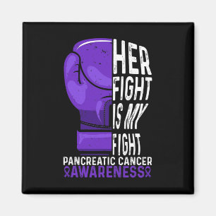 Hennes kamp är min kamp mot pankreascancer-medvete magnet