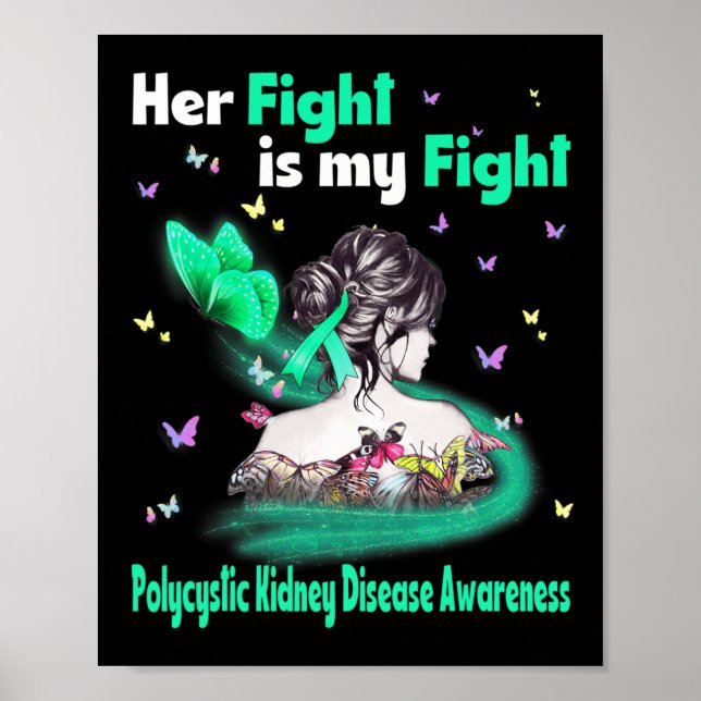 Hennes kamp är min kamp mot polycystisk njursjukdo poster (Framsidan)
