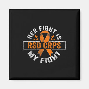 Hennes kamp är min kamp mot RSD Crps Awareness 2 Magnet