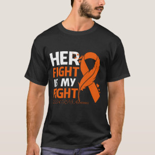 Hennes kamp är min kamp mot RSD CRPS AWARENESS Fea T Shirt