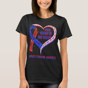 Hennes kamp är min kamp Noonans syndrom T Shirt