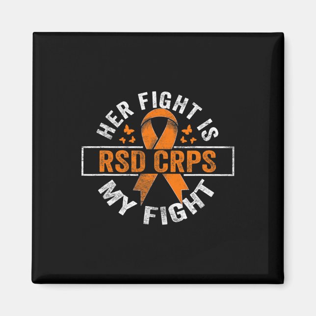 Hennes kamp är min kamp RSD CRPS Awareness 2 Magnet (Framsidan)