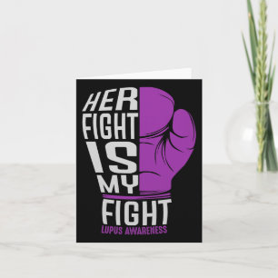 Hennes kamp är min kamp - Sle Lupus Awareness Kort