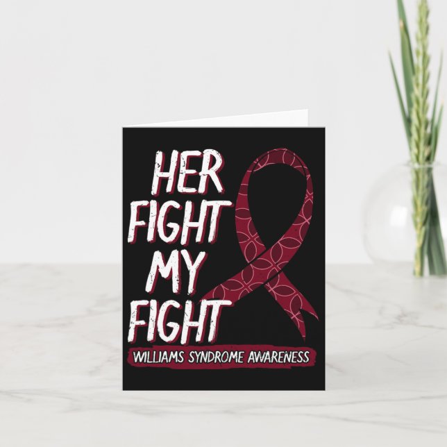 Hennes kamp är min kamp Ws Williams–beuren William Kort (Framsida)