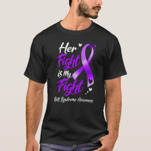 Hennes kamp är min medkänsla i kampen mot Rett-syn T Shirt