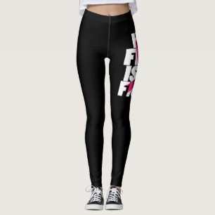 Hennes kamp är min medvetenhet om bröstcancer leggings