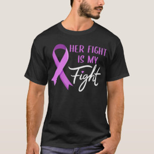 Hennes kamp är min medvetenhet om bröstcancer t shirt
