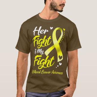 Hennes kamp är min medvetenhet om cancer hos barn. t shirt