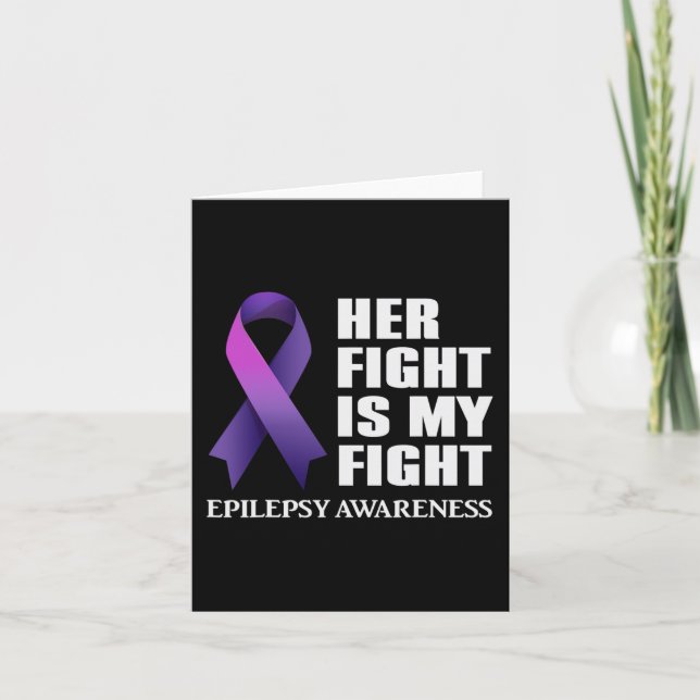 Hennes kamp är min medvetenhet om epilepsi i kampe kort (Framsida)