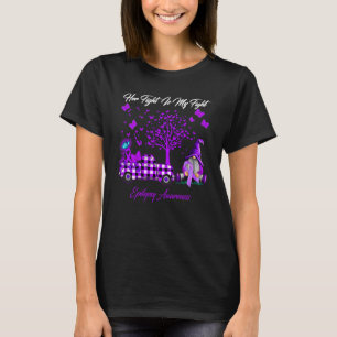 Hennes kamp är min medvetenhet om epilepsi i kampe t shirt