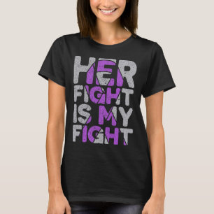 Hennes kamp är min medvetenhet om epilepsi i kampe t shirt