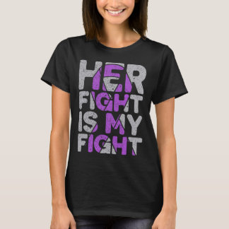 Hennes kamp är min medvetenhet om epilepsi i kampe t shirt