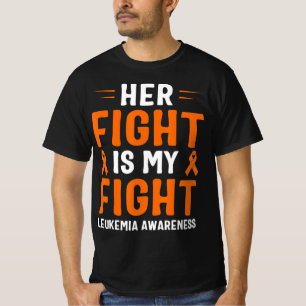 Hennes kamp är min medvetenhet om min kamp mot leu t shirt