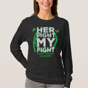 Hennes kamp är min medvetenhet om min kamp mot nju t shirt