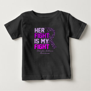 Hennes kamp är min medvetenhet om våld i Domesti T Shirt