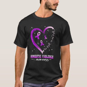 Hennes kamp är min medvetenhet om våld i Domestice T Shirt