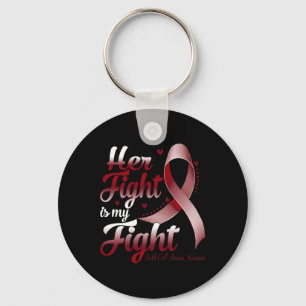 Hennes kamp är min "Sickle Cell Anemia Awareness" Nyckelring