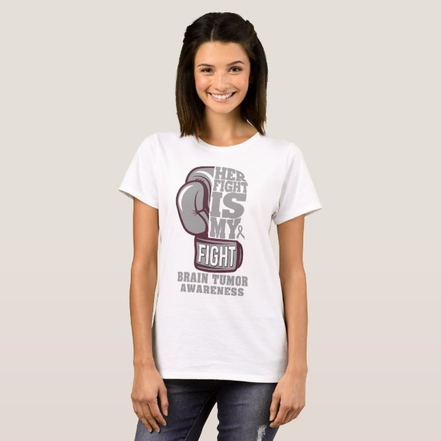 Hennes kamp är min stridsstöt. t shirt (Hel framsida)