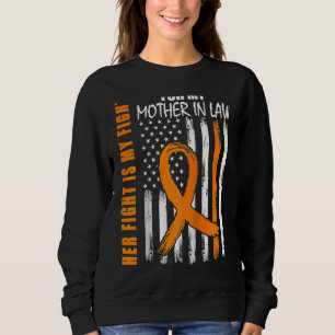 Hennes kamp är min Svärmor Leukemi Medveten T Shirt