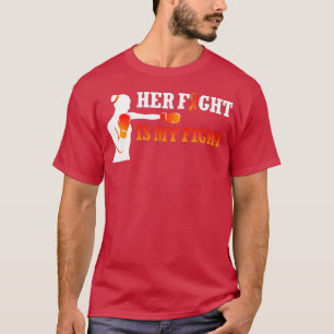 Hennes kamp är mina blodceller cancer Leukemi T Shirt