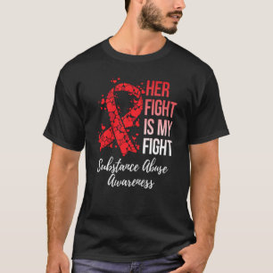 Hennes kamp är mitt sätt att bekämpa missbruket av t shirt