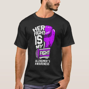 Hennes kamp är mitt stöd för kampen och spridninge t shirt