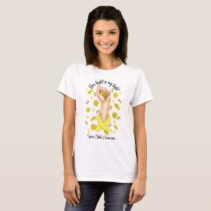 Hennes kamp är mitt stöd för Spina Bifida T Shirt